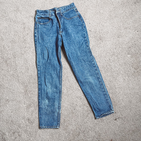 no brand Denim - Gasoline vintage high rise mom jeans